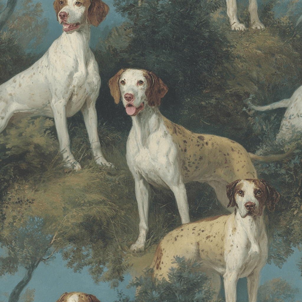 Painted Companions Wallpaper - Painted Paper