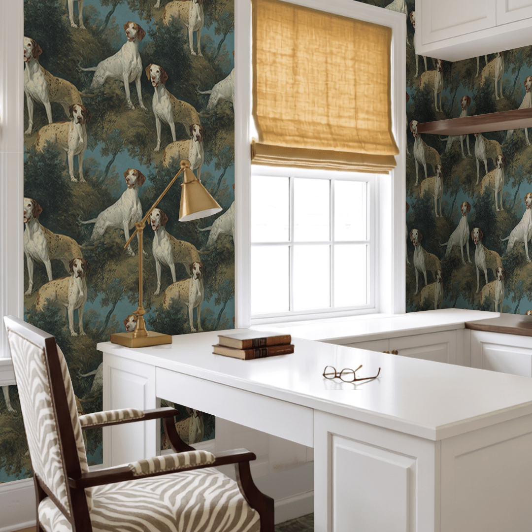 Painted Companions Wallpaper - Painted Paper