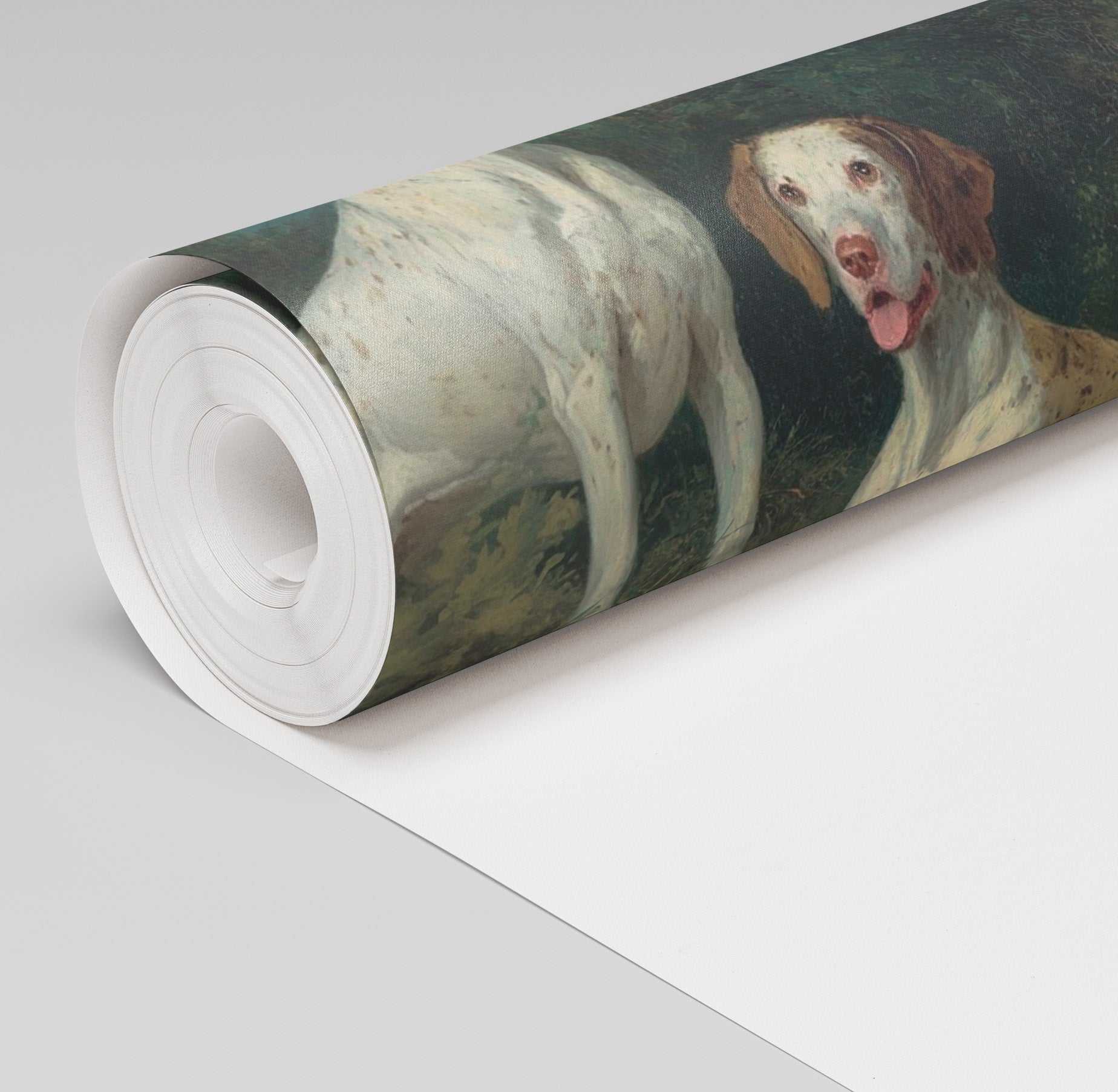 Painted Companions Wallpaper - Painted Paper