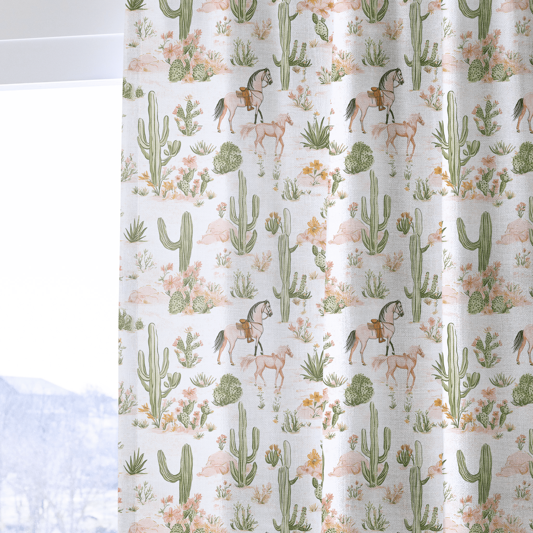 Painted Desert - Drapery - Benton Lane Home - Lemon Park