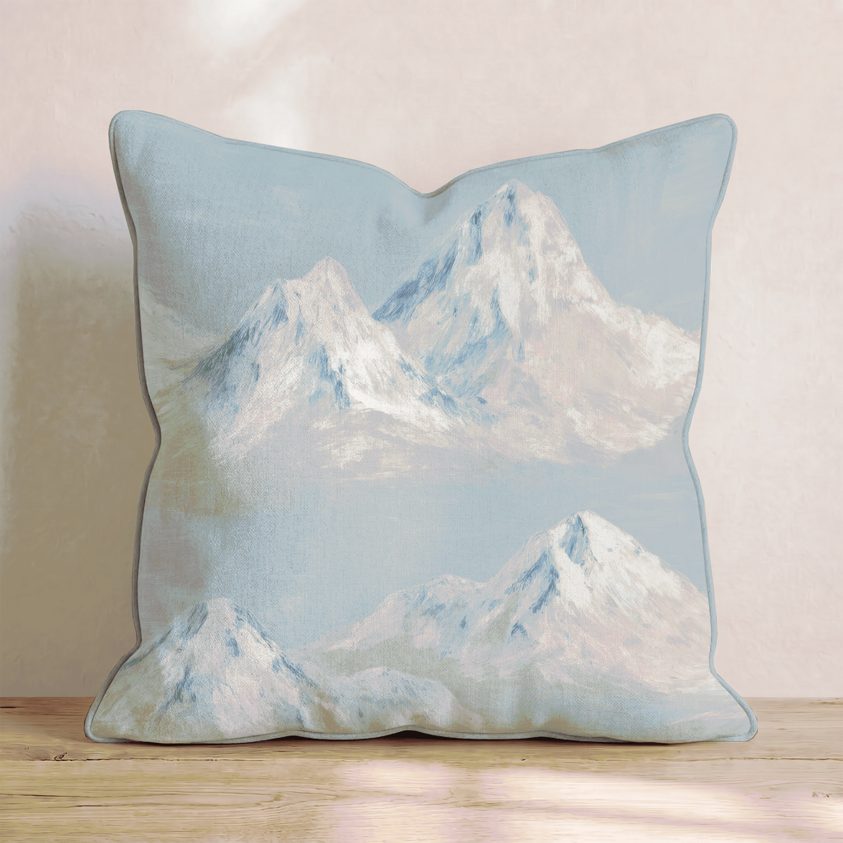 Painted Peaks Throw Pillow - Benton Lane Home - Hillcroft Home