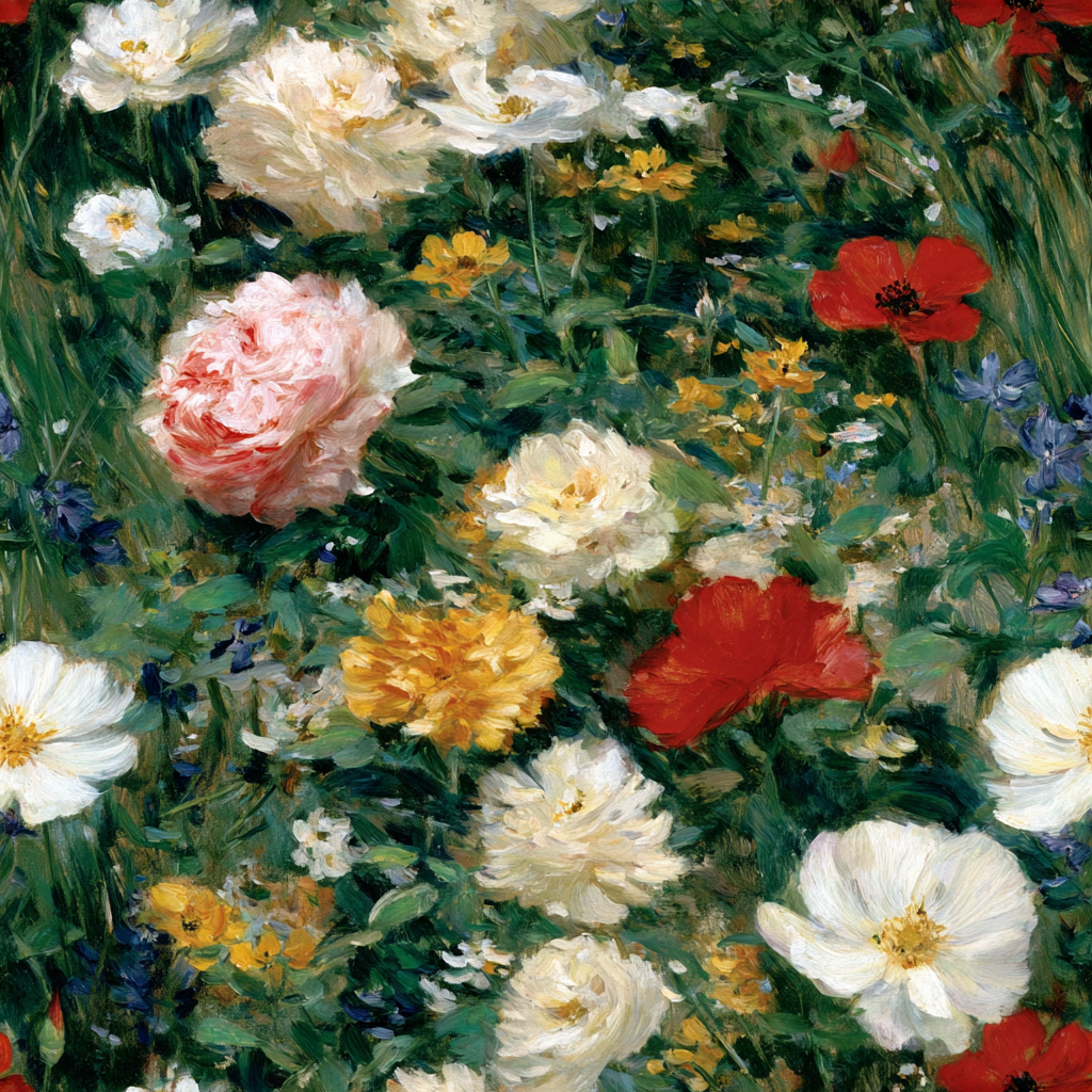 Painted Peonies Wallpaper - Painted Paper