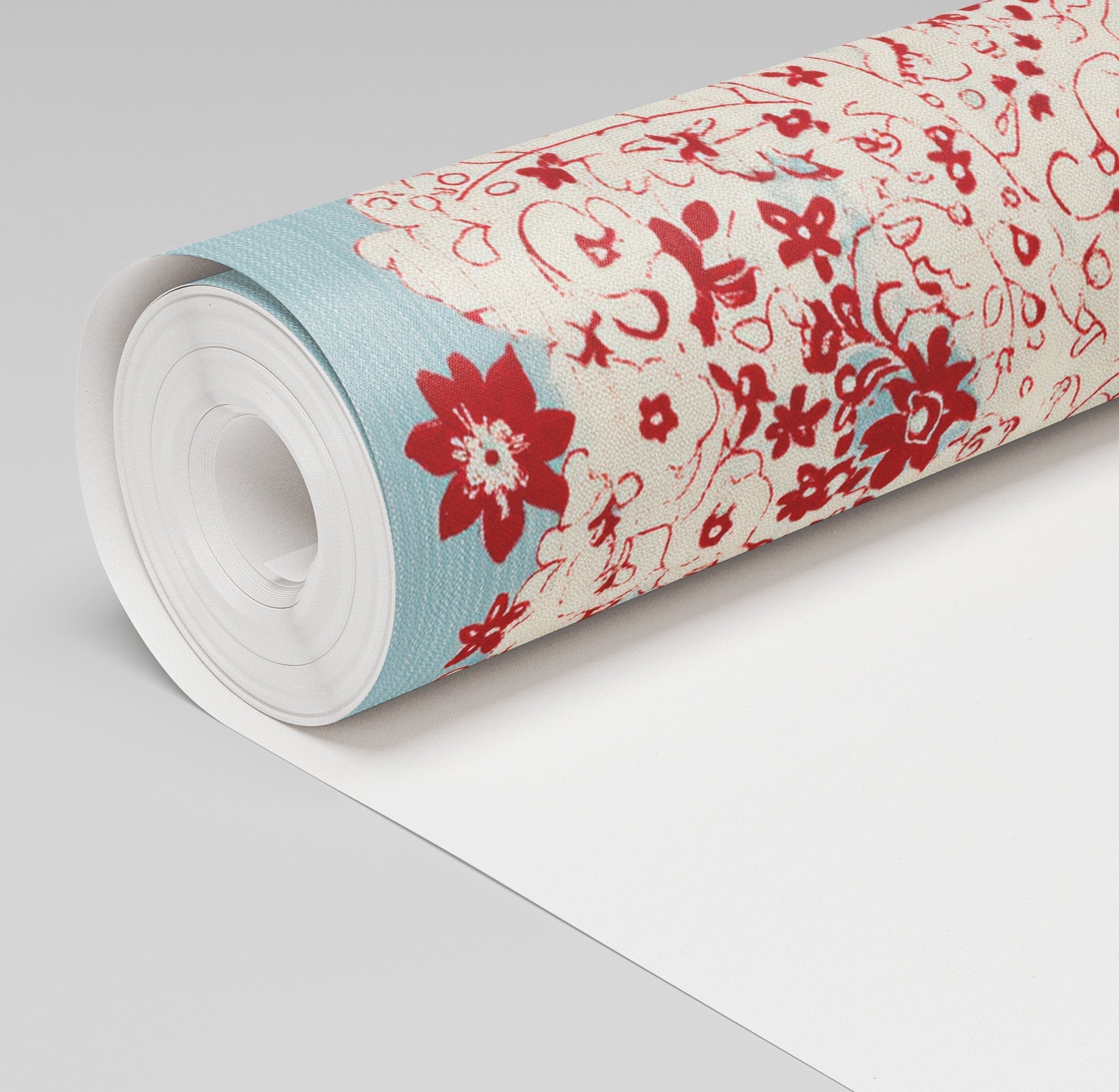 Paisley House Wallpaper - Benton Lane Home - Painted Paper