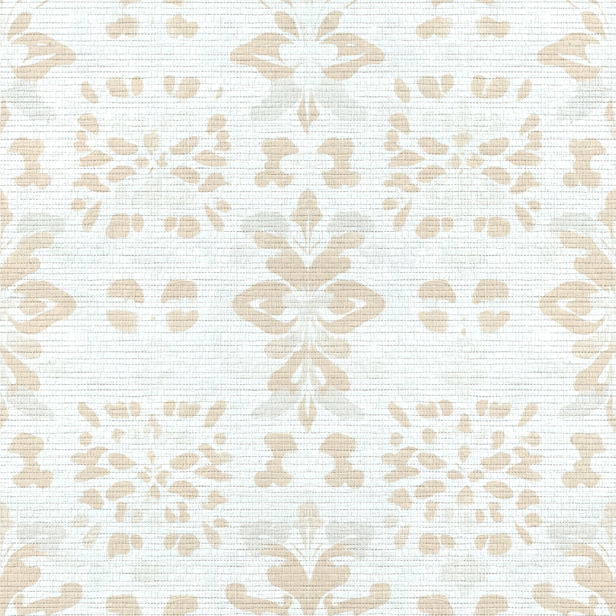 Palace Faux Grasscloth Wallpaper - Lemon Park