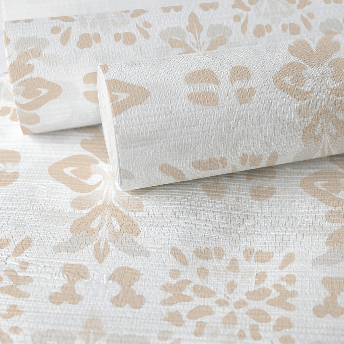Palace Faux Grasscloth Wallpaper - Lemon Park