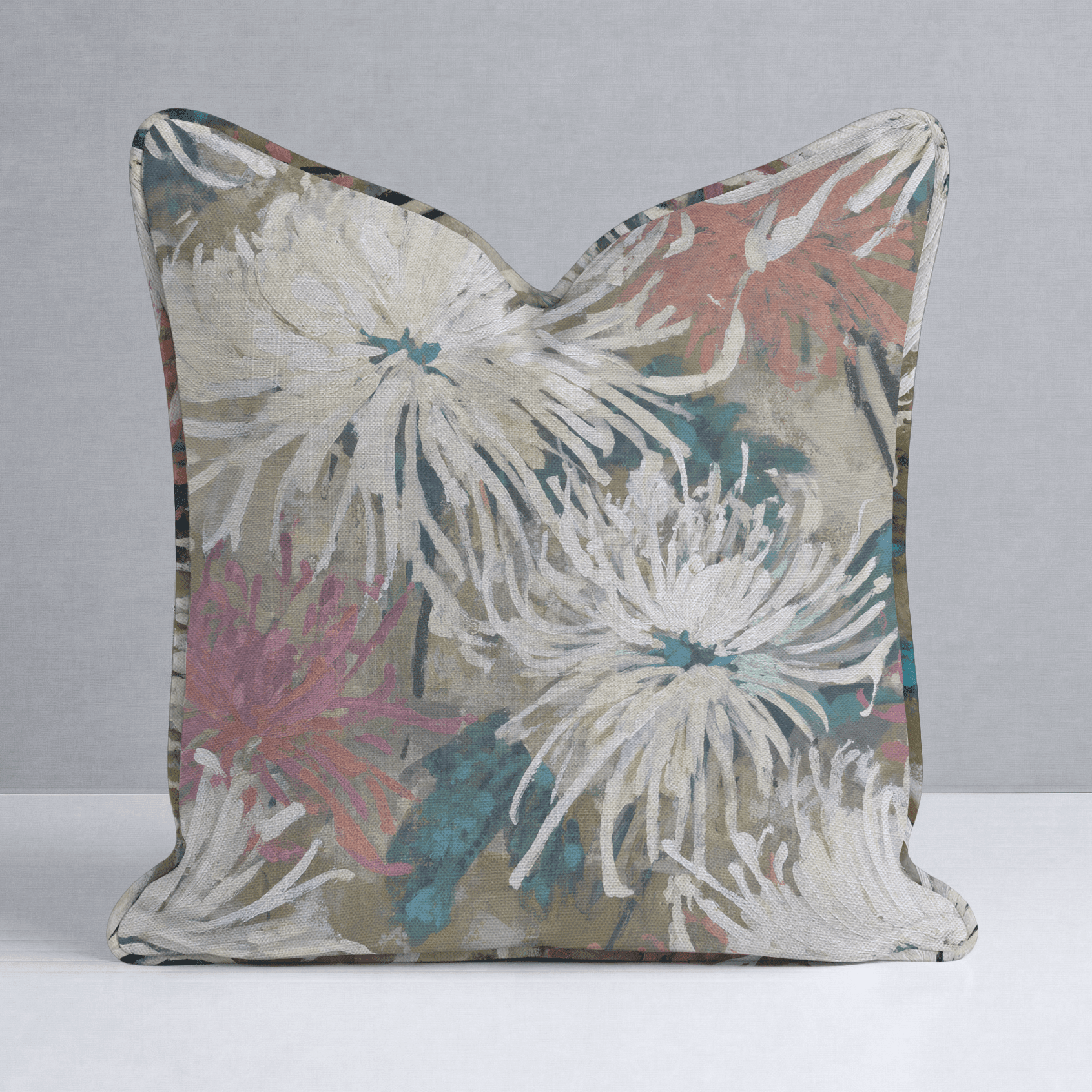 Pale Romance Throw Pillow - Benton Lane Home - Lemon Park