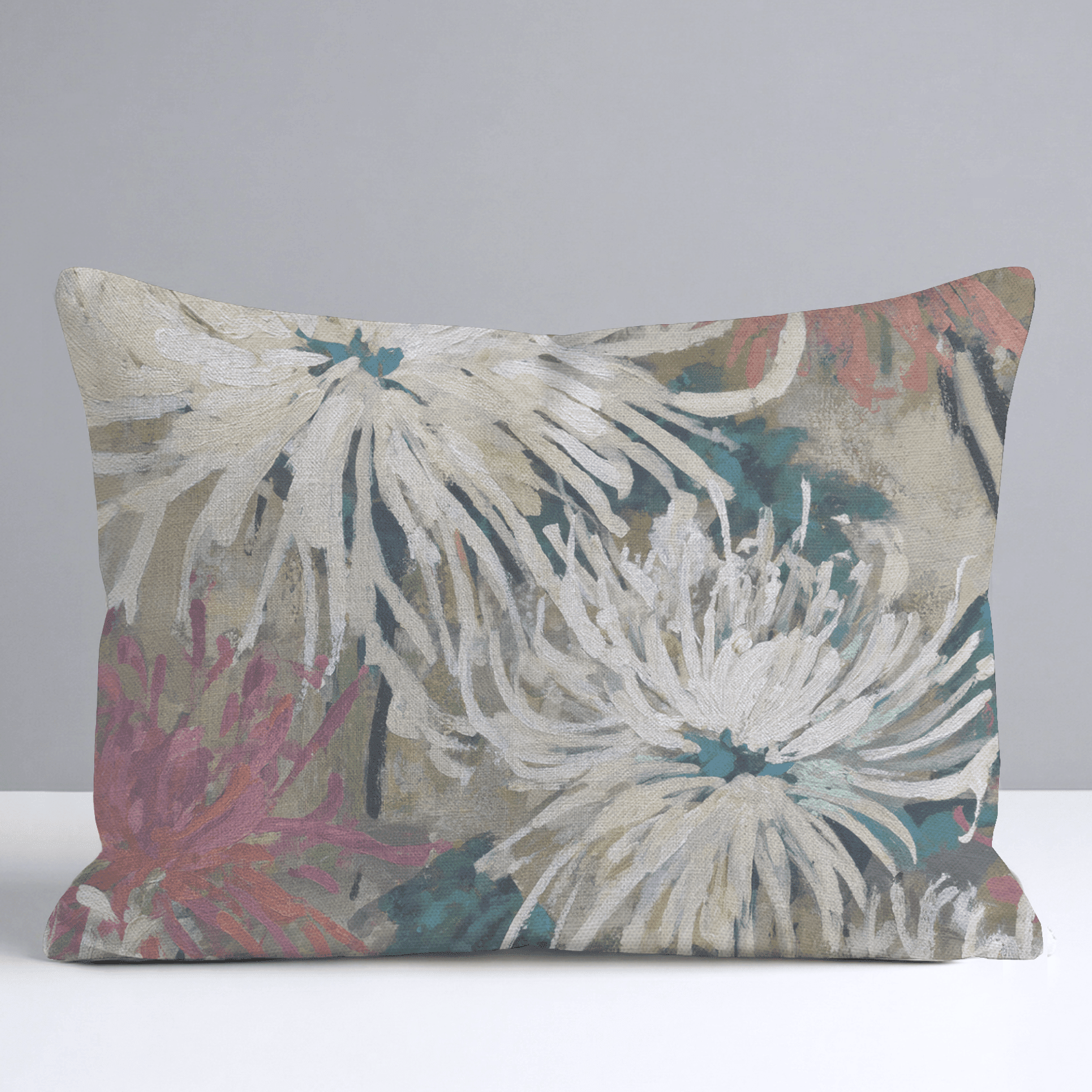 Pale Romance Throw Pillow - Benton Lane Home - Lemon Park