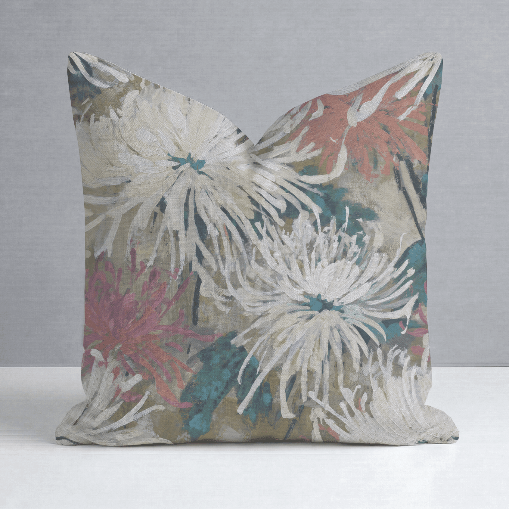 Pale Romance Throw Pillow - Benton Lane Home - Lemon Park