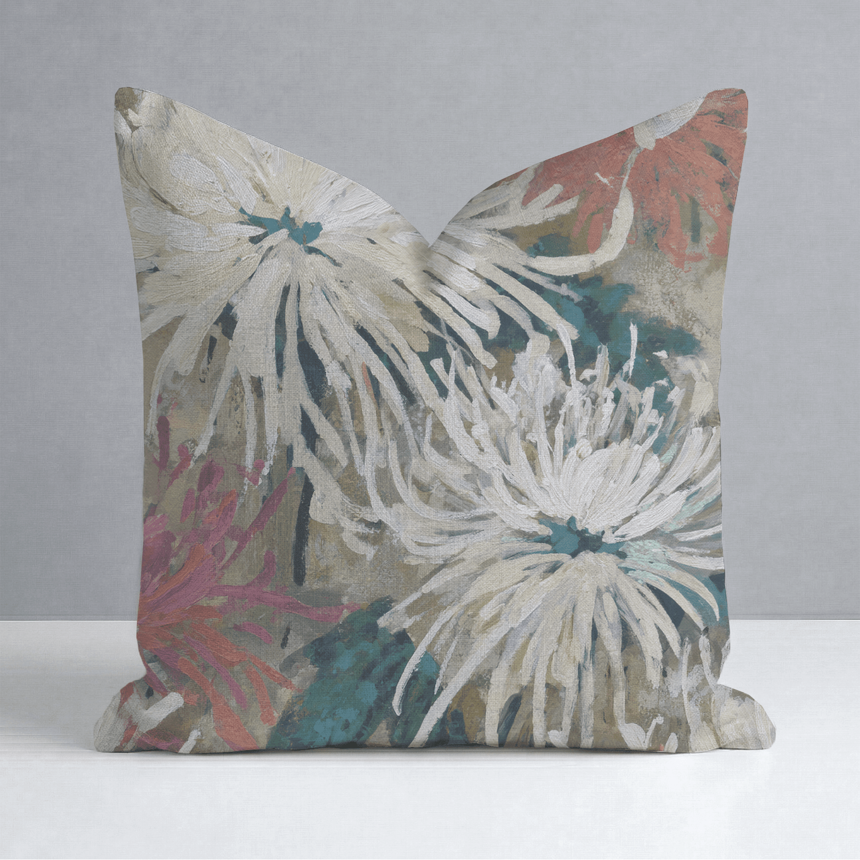 Pale Romance Throw Pillow - Benton Lane Home - Lemon Park