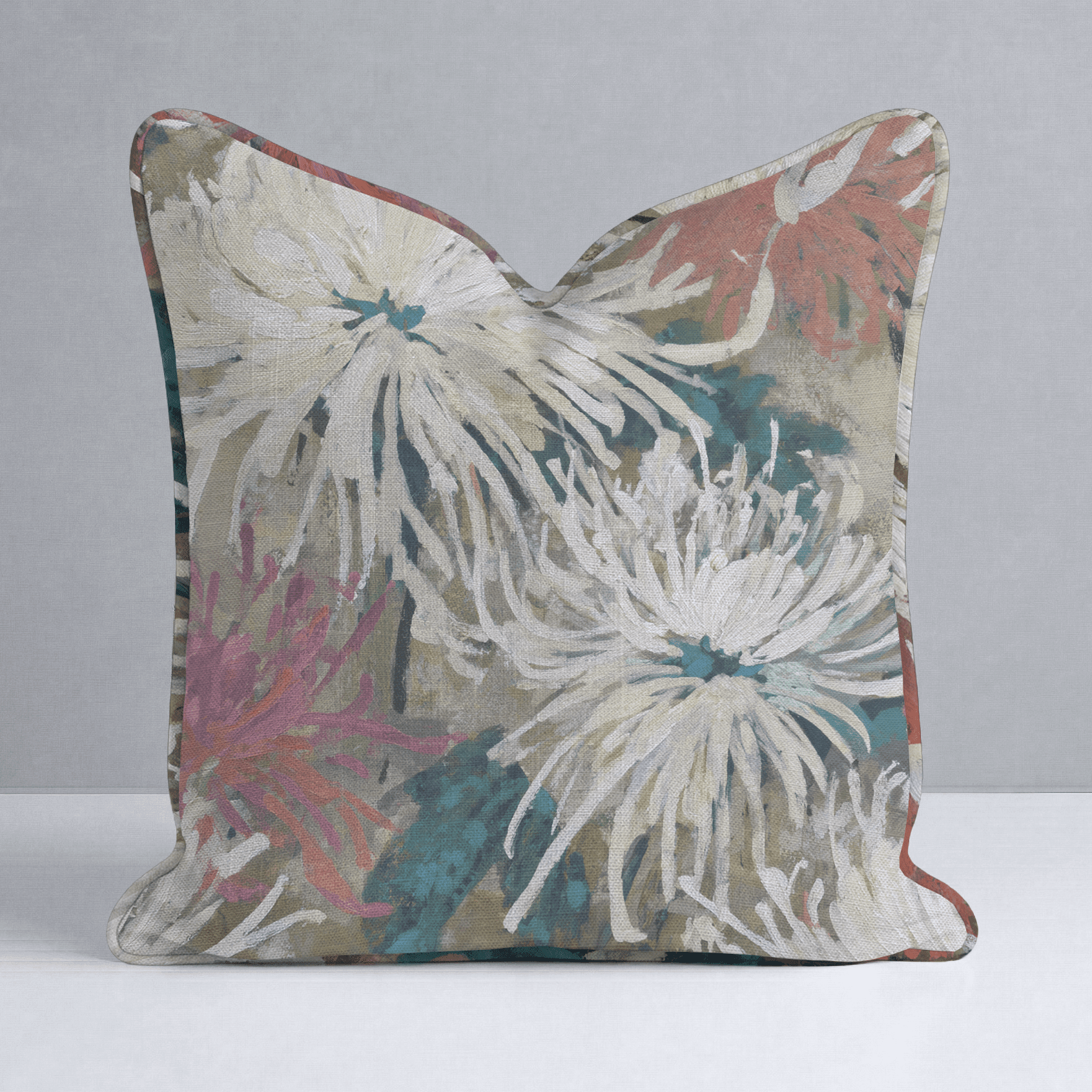 Pale Romance Throw Pillow - Benton Lane Home - Lemon Park