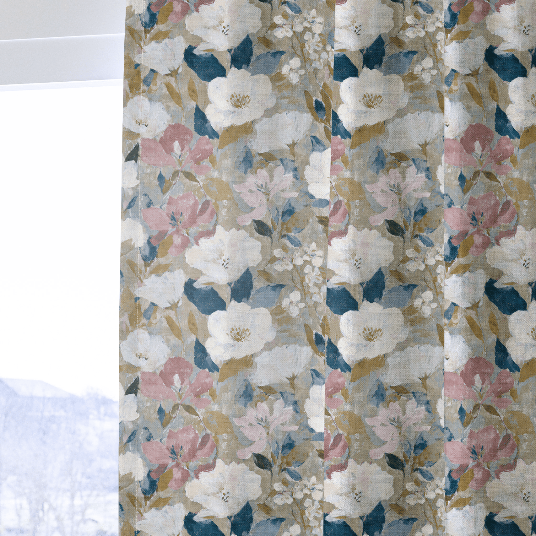 Pale Wander - Drapery - Benton Lane Home - Lemon Park