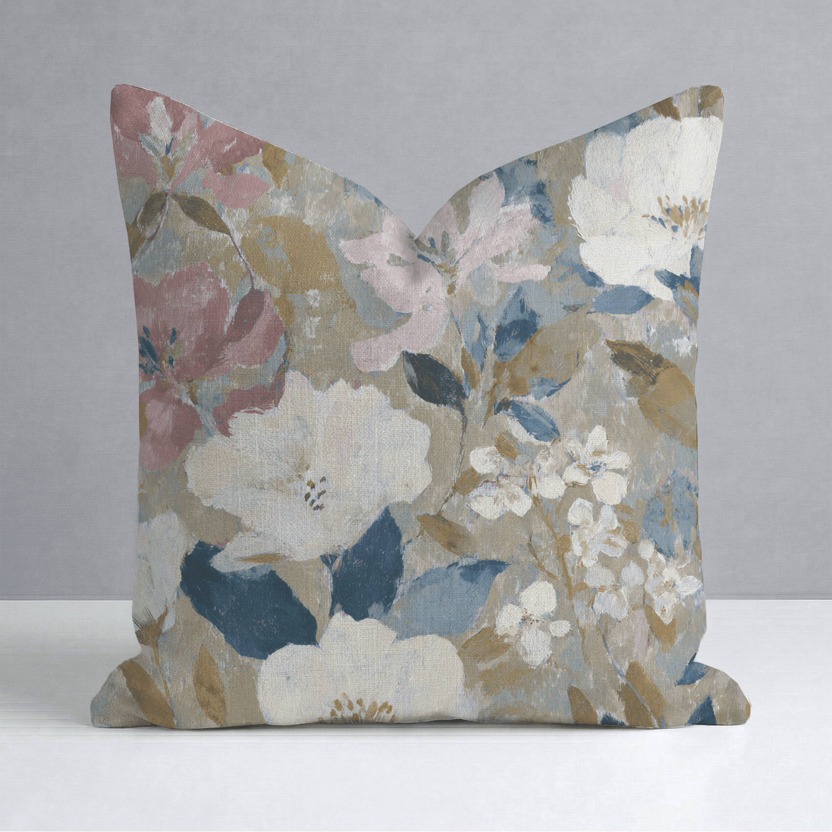 Pale Wander Throw Pillow - Lemon Park