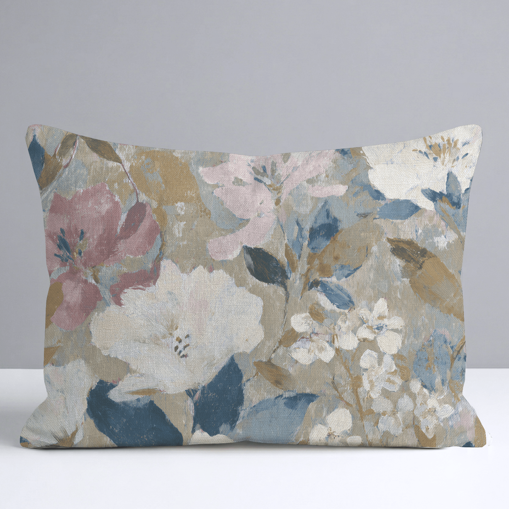 Pale Wander Throw Pillow - Lemon Park