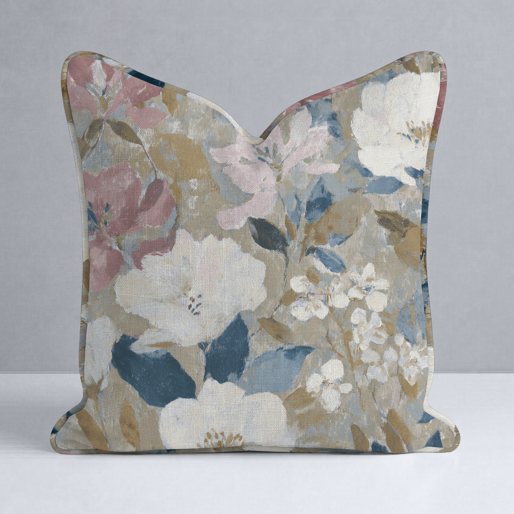 Pale Wander Throw Pillow - Lemon Park