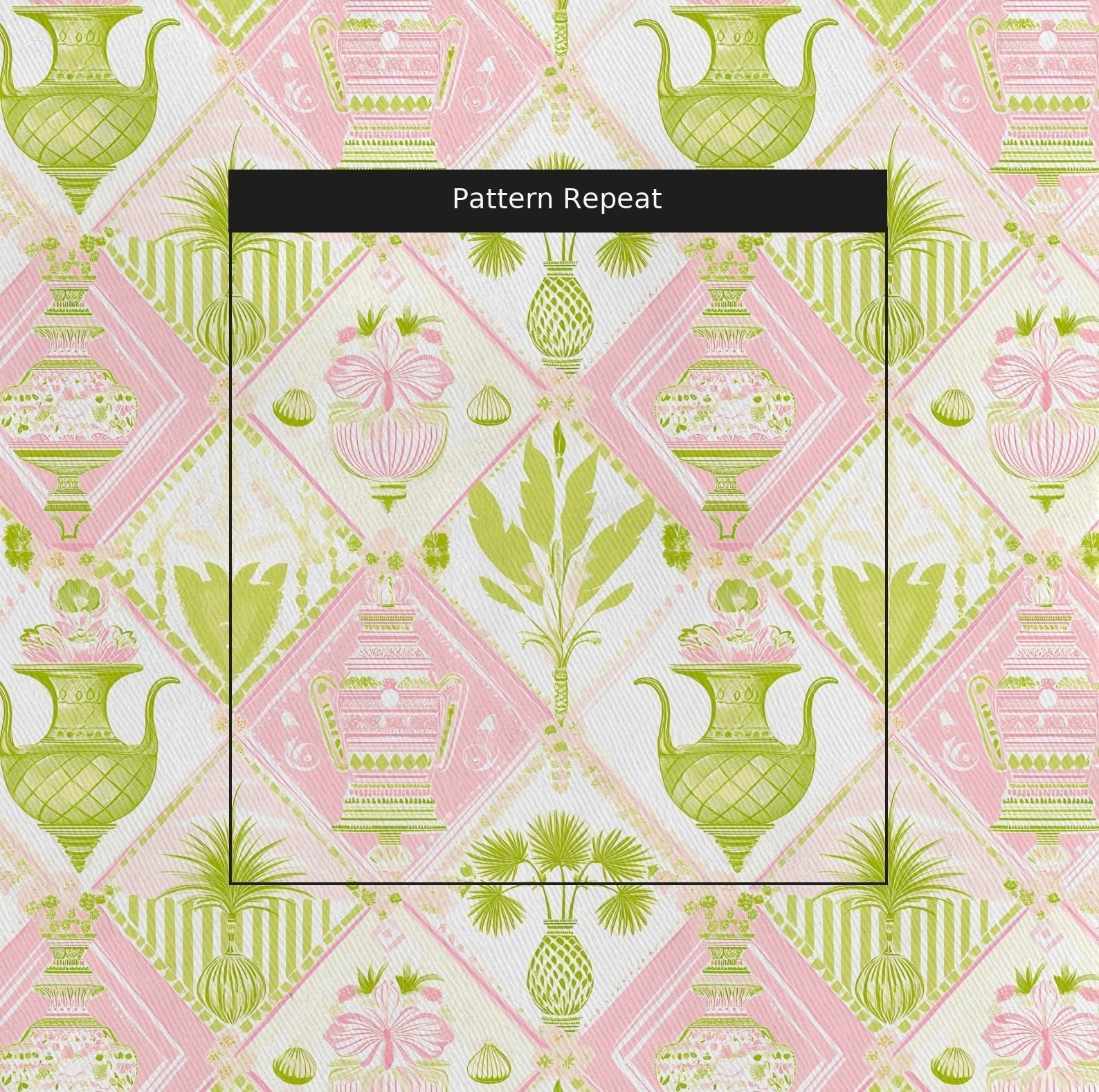 Palm Court - Fabric - Benton Lane Home - Lemon Park