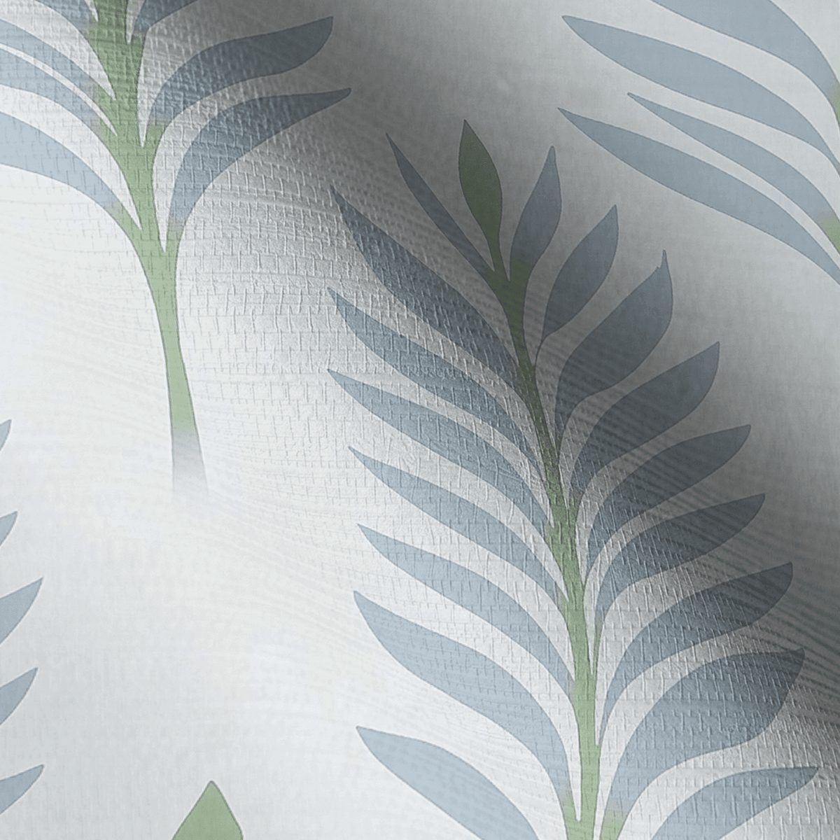 Palm Promenade Faux Grasscloth Wallpaper - Lemon Park
