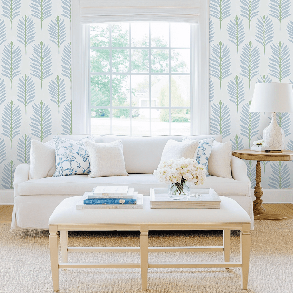 Palm Promenade Wallpaper - Benton Lane Home - Lemon Park
