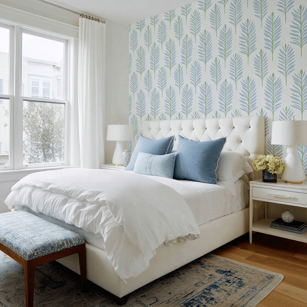 Palm Promenade Wallpaper - Benton Lane Home - Lemon Park