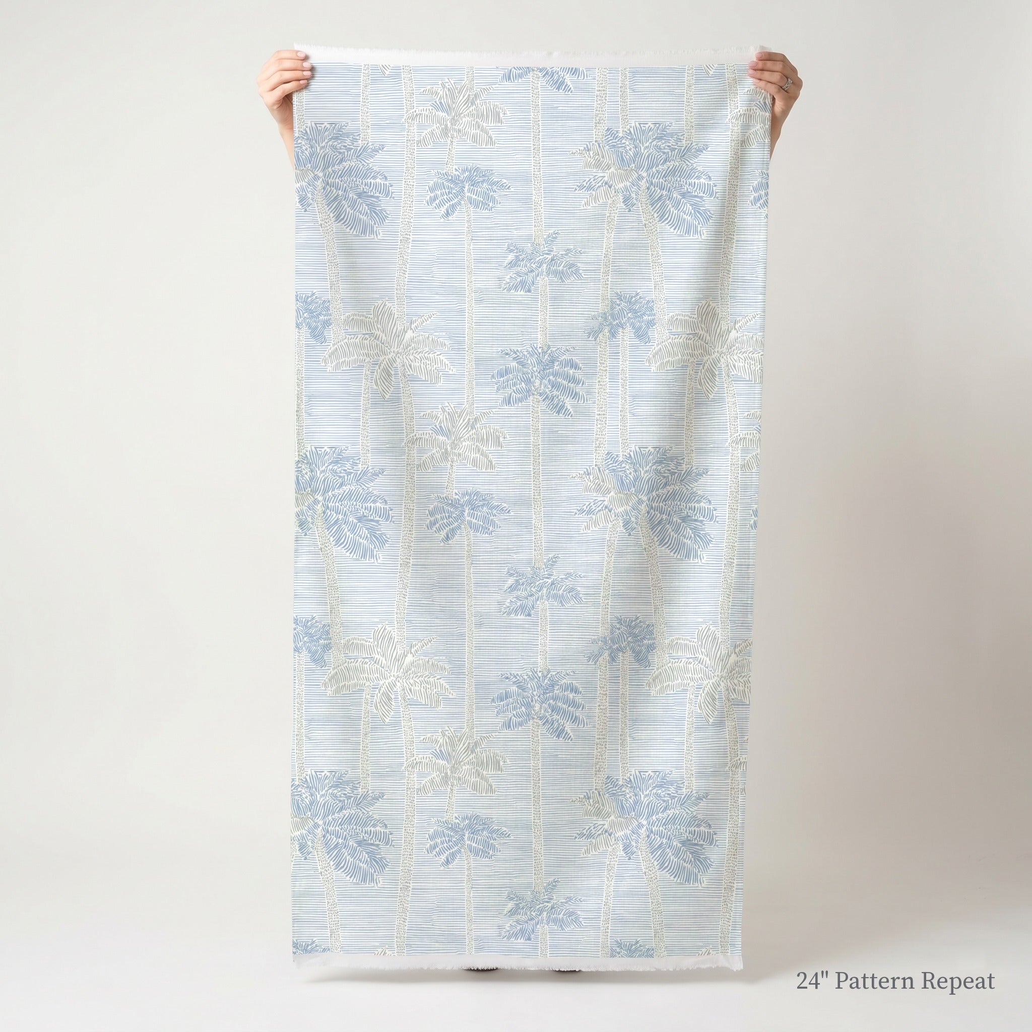 Palm Sketch - Fabric - Benton Lane Home - Lemon Park