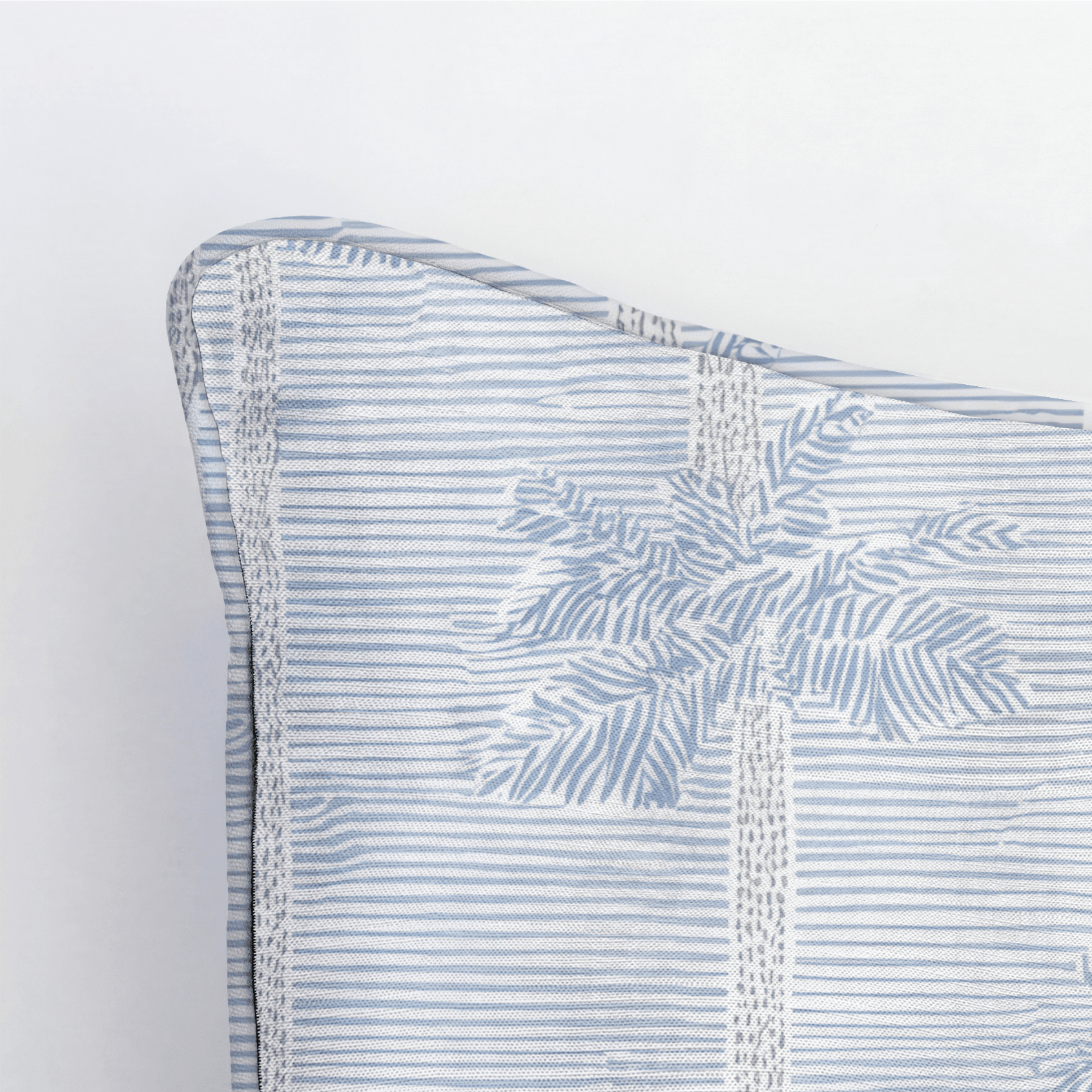 Palm Sketch Throw Pillow - Benton Lane Home - Lemon Park