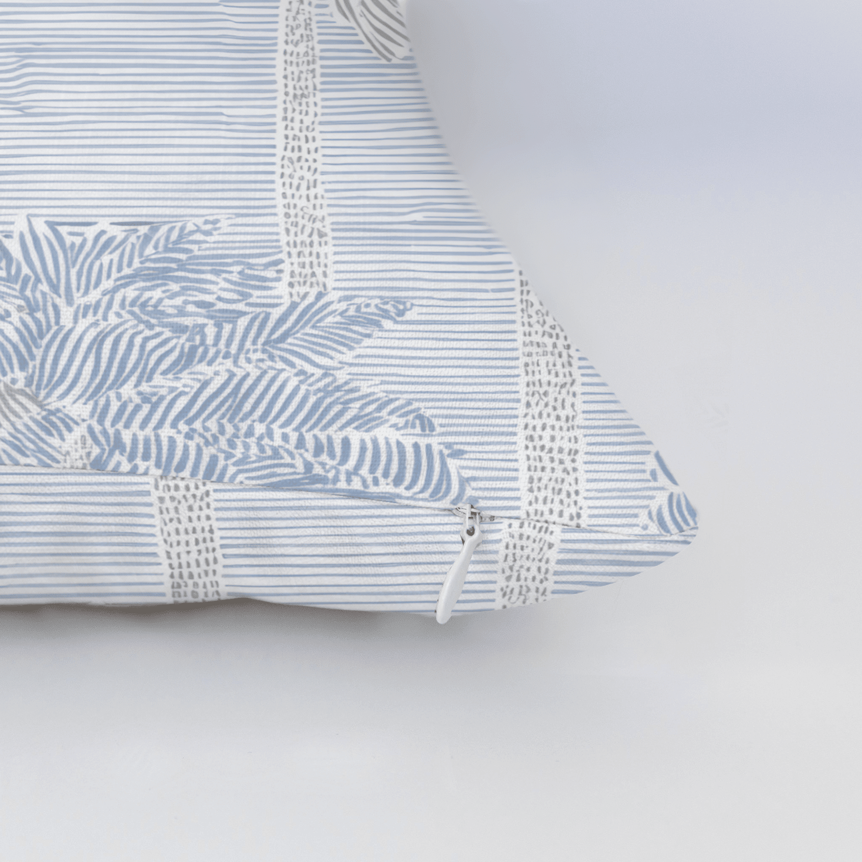 Palm Sketch Throw Pillow - Benton Lane Home - Lemon Park