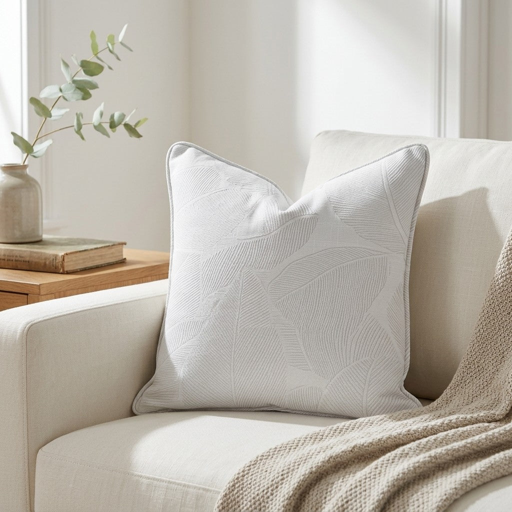 Palm Sway Throw Pillow - Benton Lane Home - Lemon Park