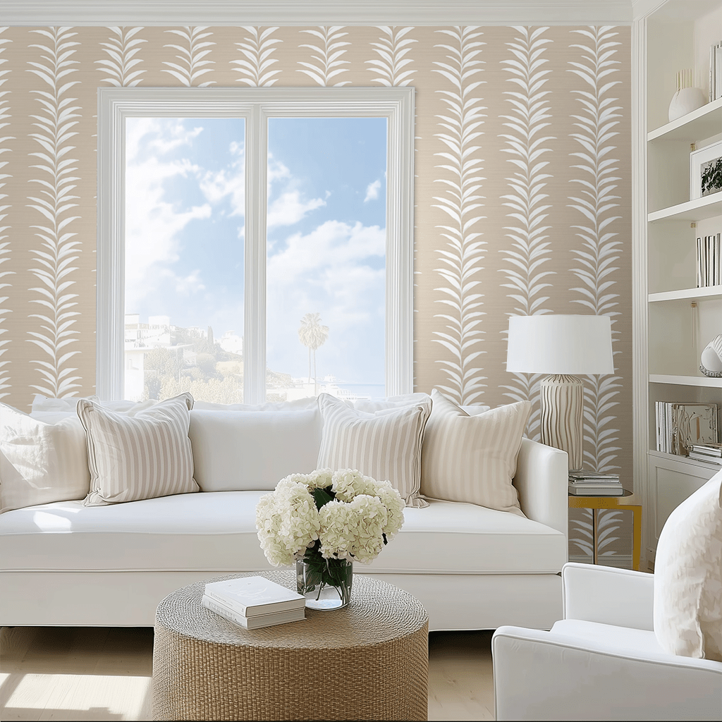 Palmetto Wallpaper - Benton Lane Home - Painted Paper