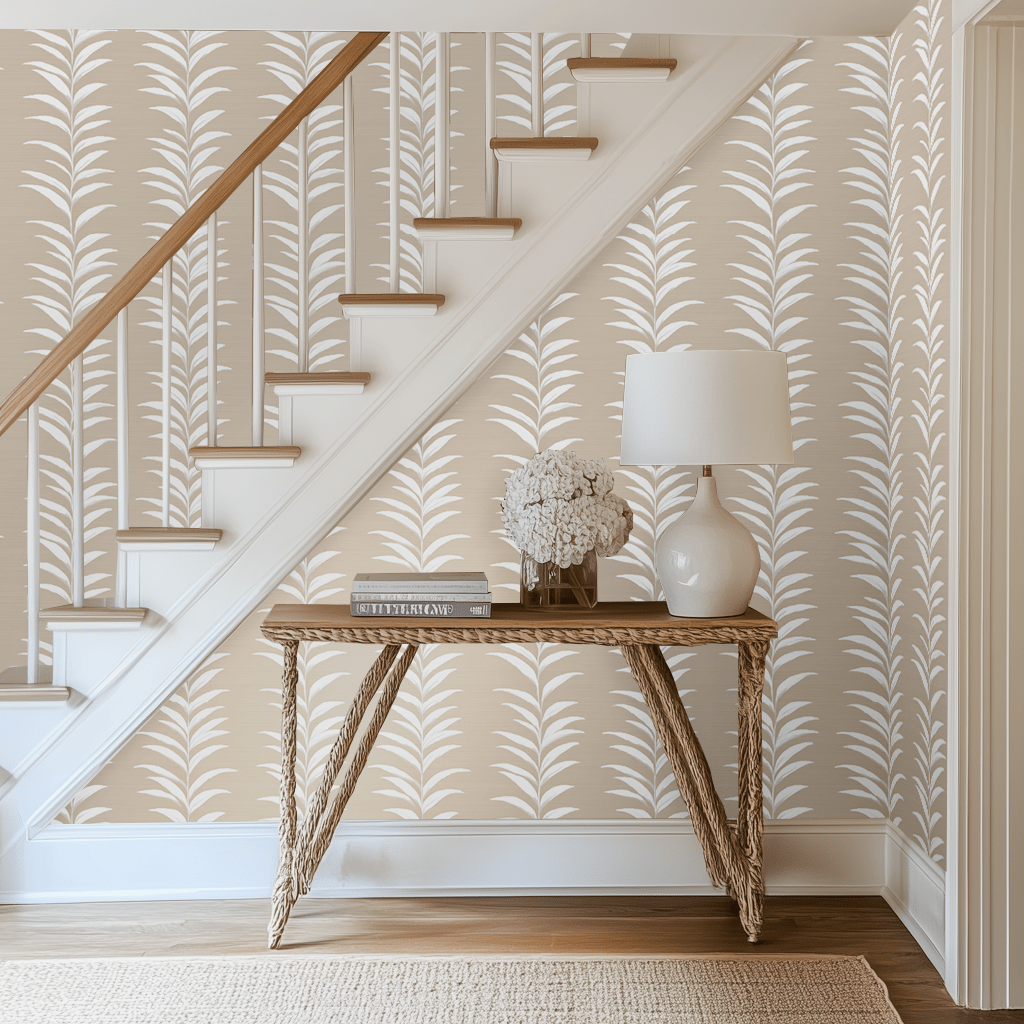 Palmetto Wallpaper - Benton Lane Home - Painted Paper