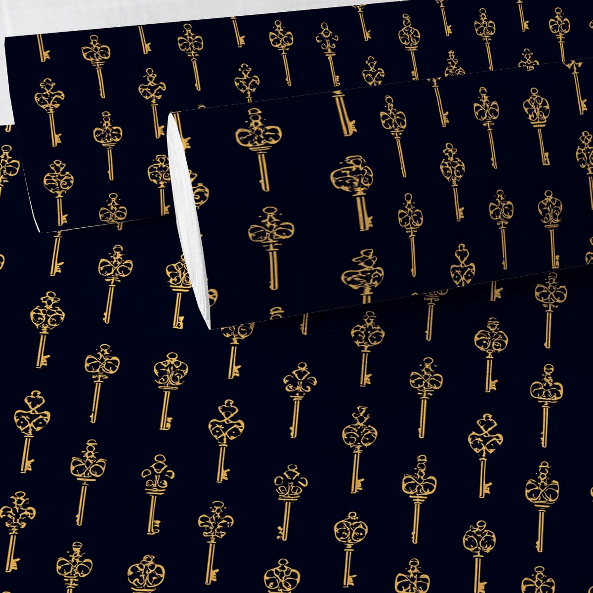Paris Bridge Faux Grasscloth Wallpaper - Benton Lane Home - Lemon Park