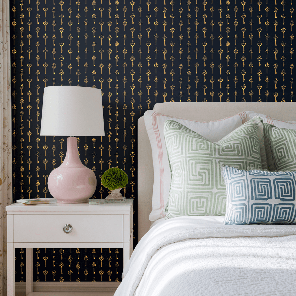 Paris Bridge Wallpaper - Benton Lane Home - Lemon Park