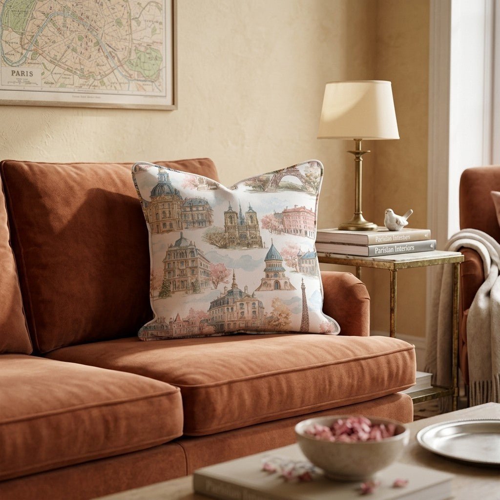 Paris Studio Throw Pillow - Benton Lane Home - Hillcroft Home