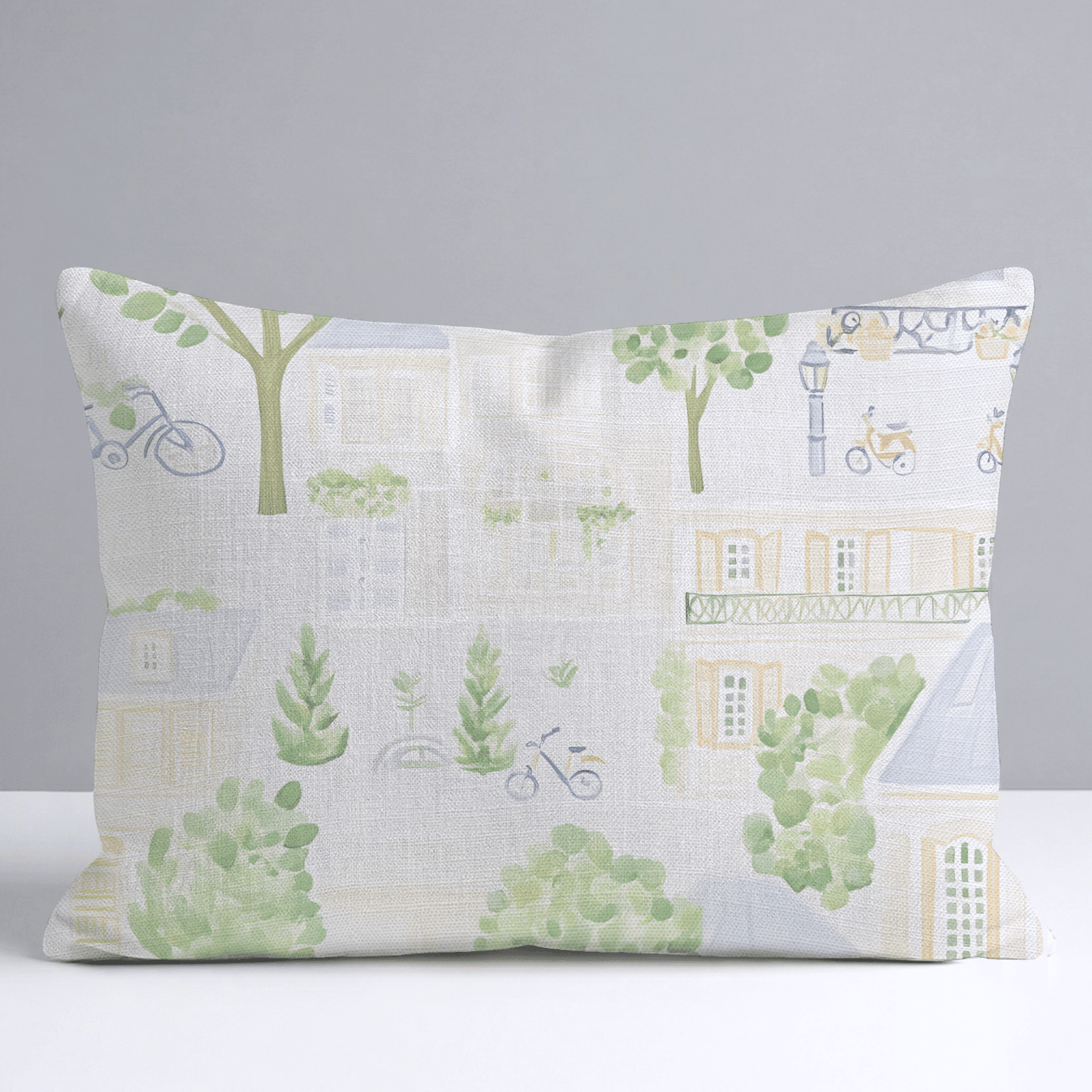 Park Ave Throw Pillow - Benton Lane Home - Lemon Park