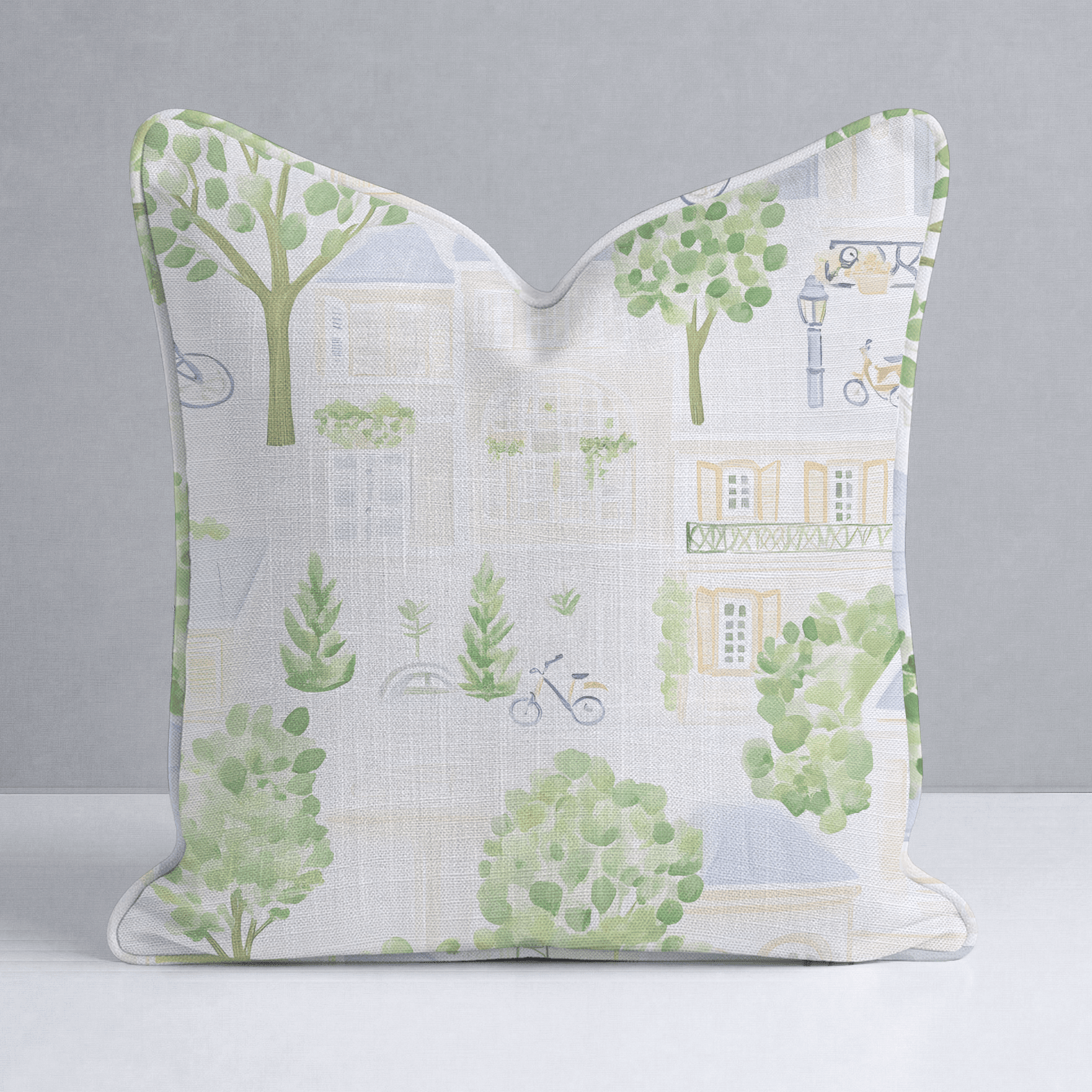 Park Ave Throw Pillow - Benton Lane Home - Lemon Park