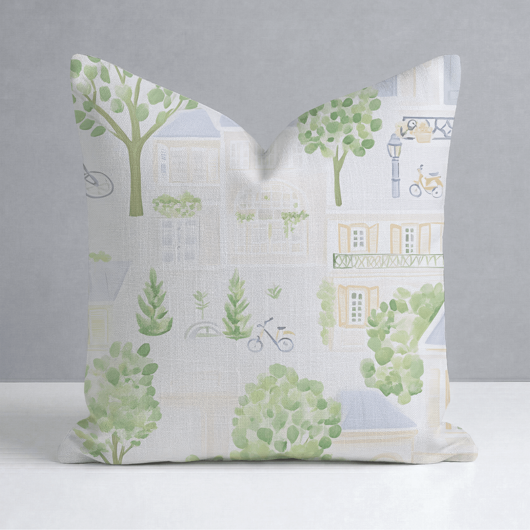 Park Ave Throw Pillow - Benton Lane Home - Lemon Park