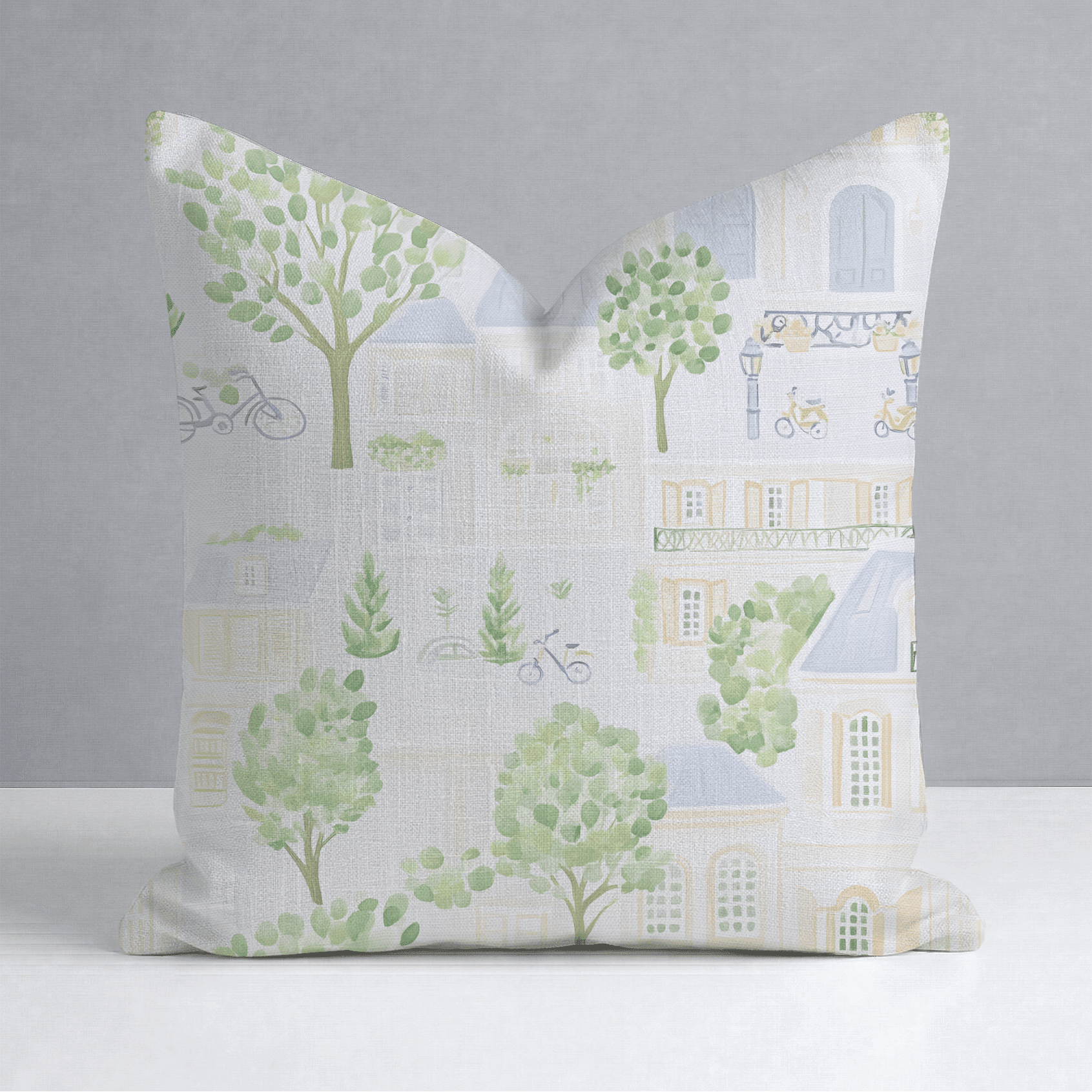 Park Ave Throw Pillow - Benton Lane Home - Lemon Park