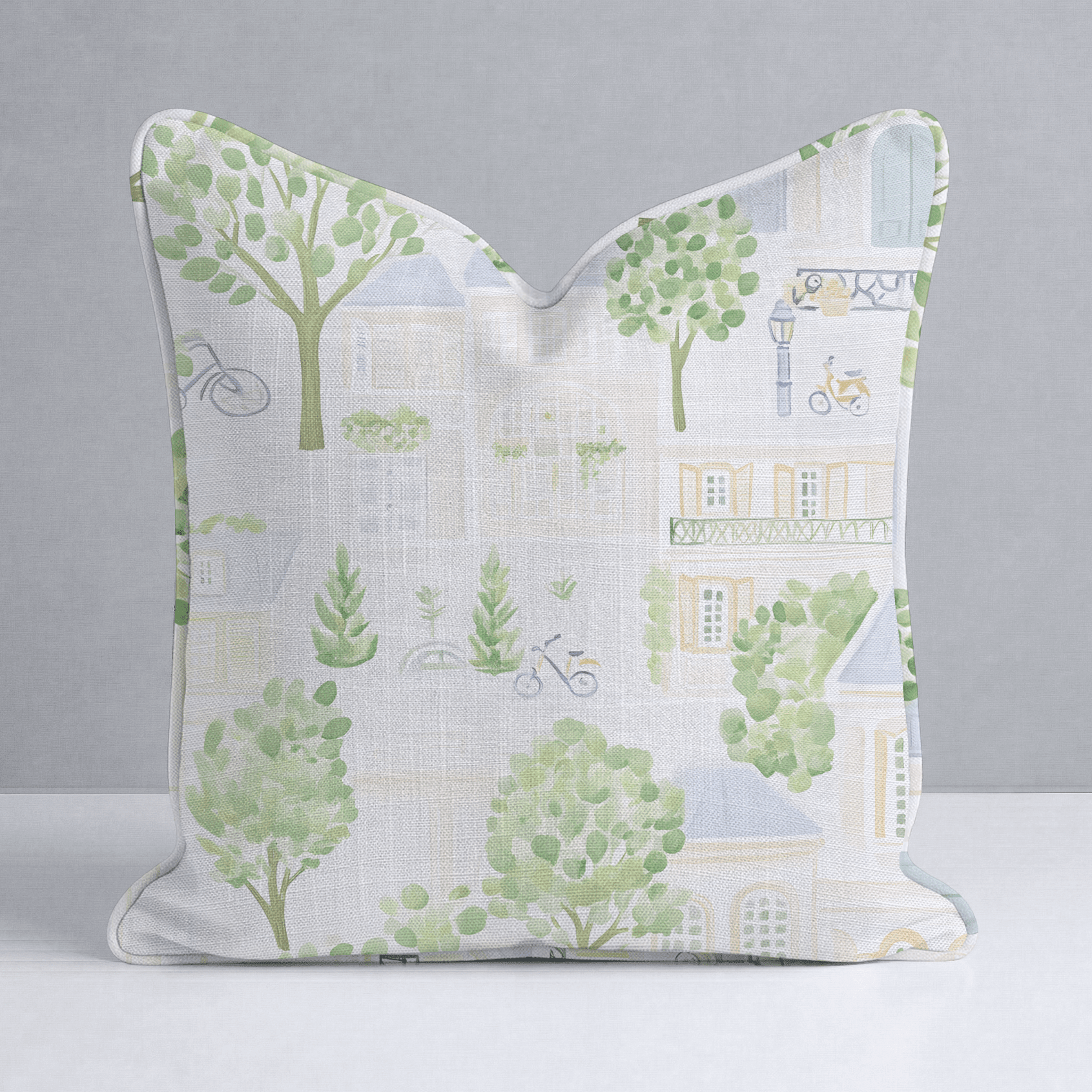 Park Ave Throw Pillow - Benton Lane Home - Lemon Park