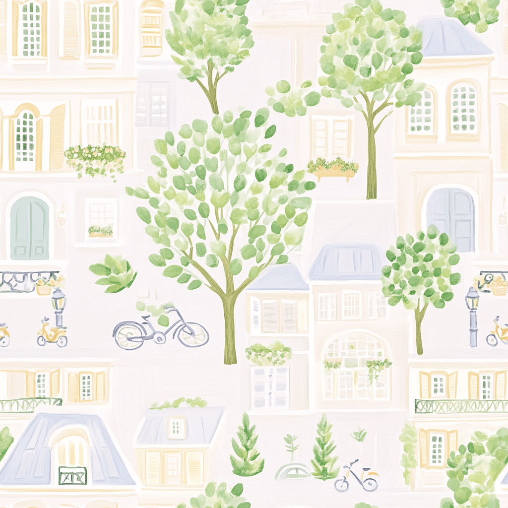 Park Ave Wallpaper - Lemon Park