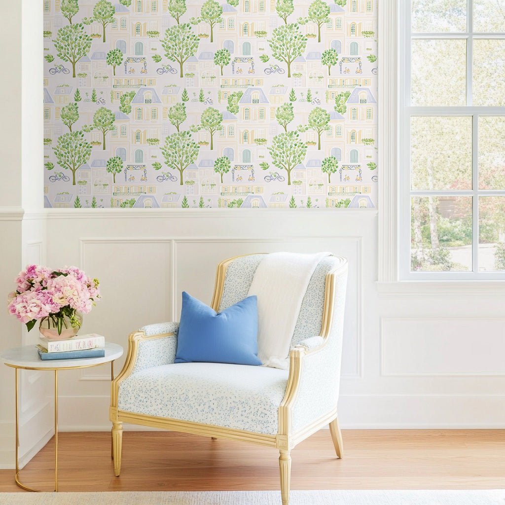 Park Ave Wallpaper - Benton Lane Home - Lemon Park