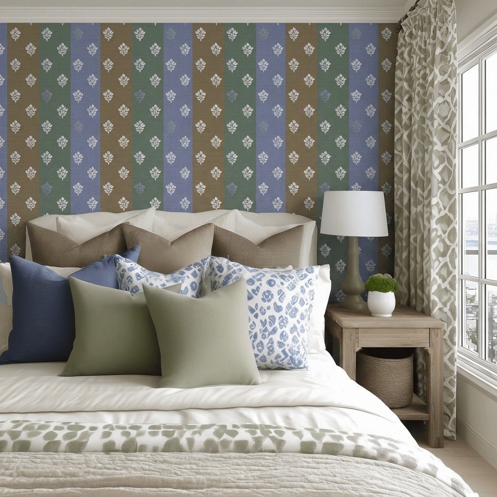 Parker Faux Grasscloth Wallpaper - Benton Lane Home - Lemon Park