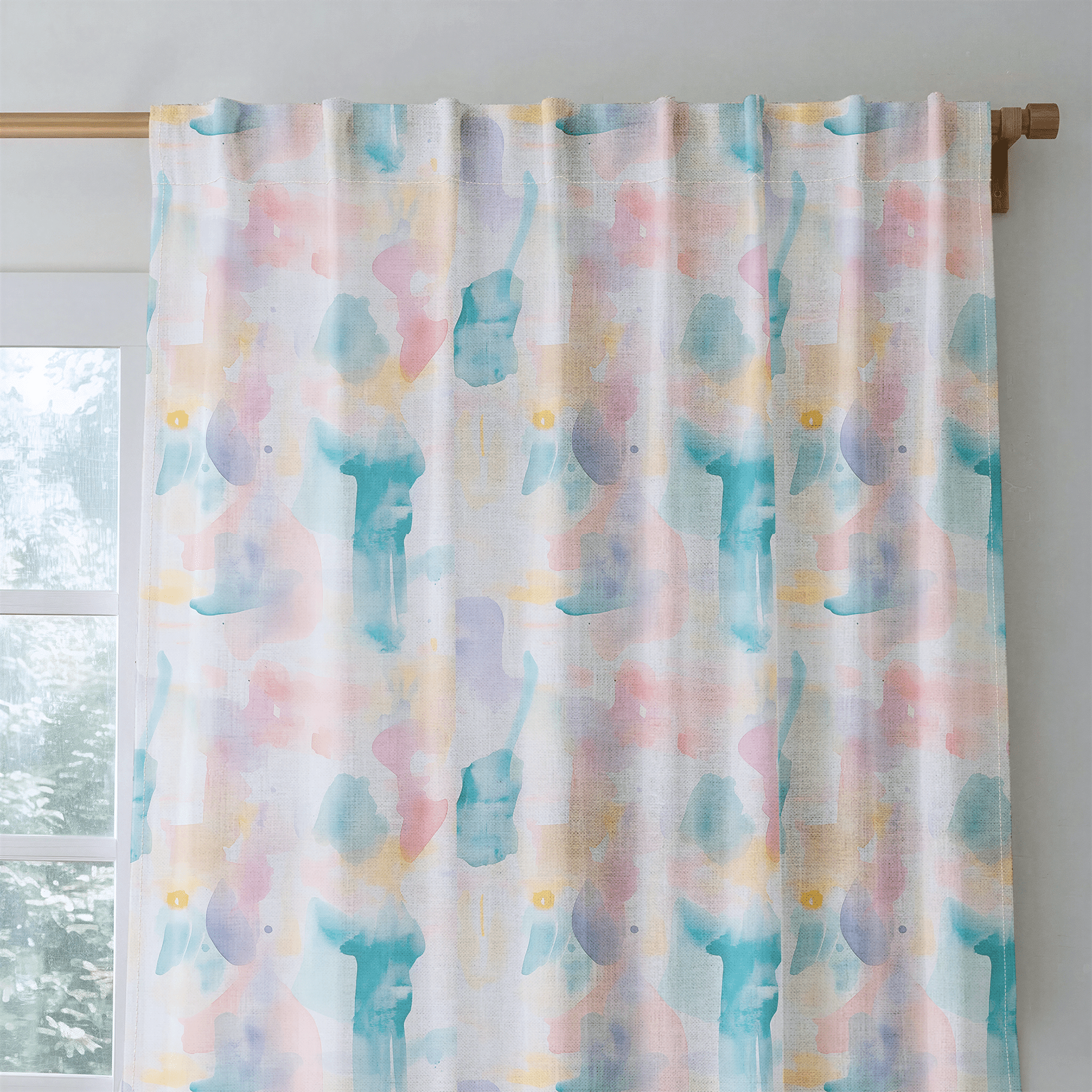 Pastel Dreams - Drapery - Benton Lane Home - Lemon Park