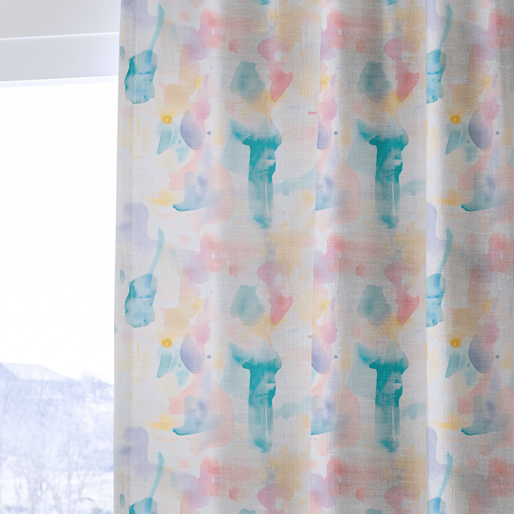 Pastel Dreams - Drapery - Benton Lane Home - Lemon Park