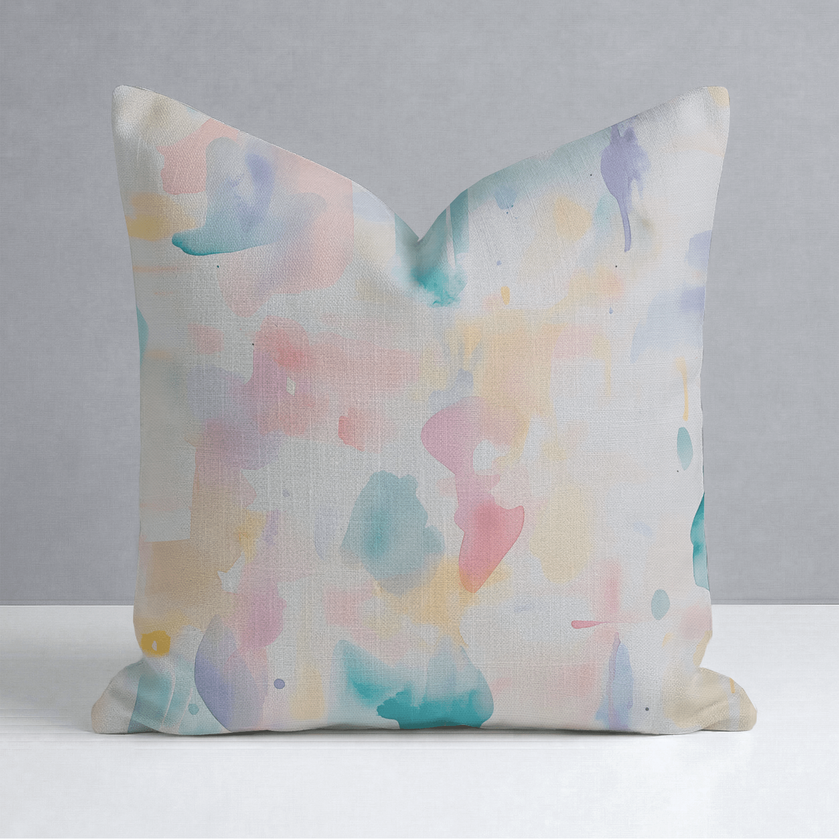 Pastel Dreams Throw Pillow - Lemon Park