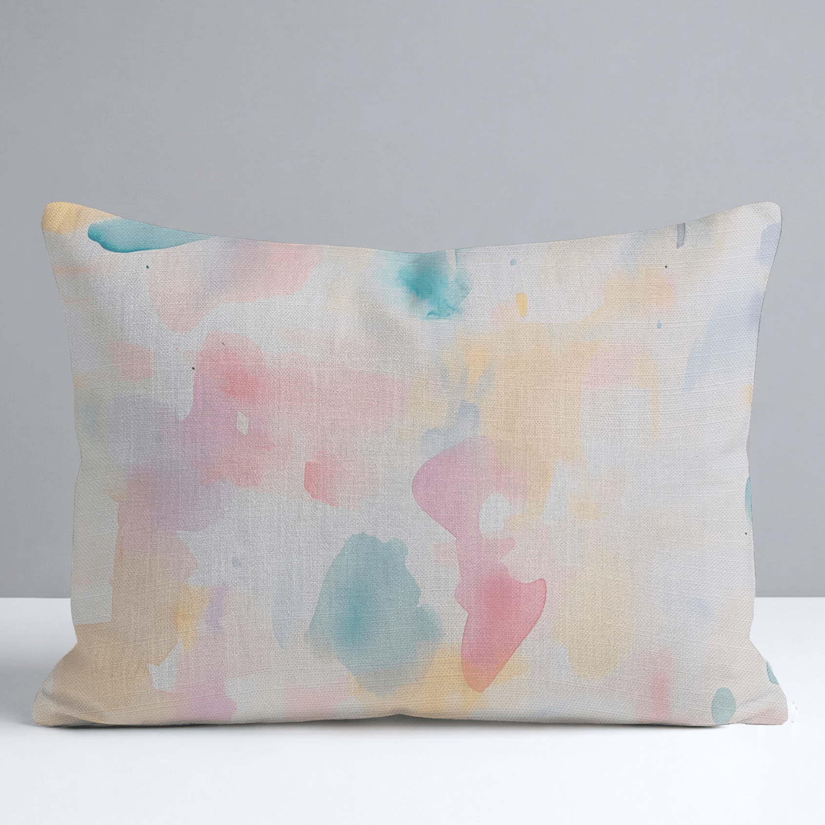 Pastel Dreams Throw Pillow - Lemon Park