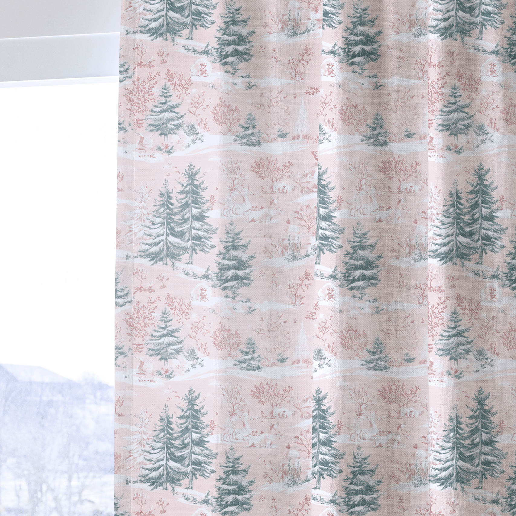 Pastel Frost Toile - Drapery - Benton Lane Home - Lemon Park