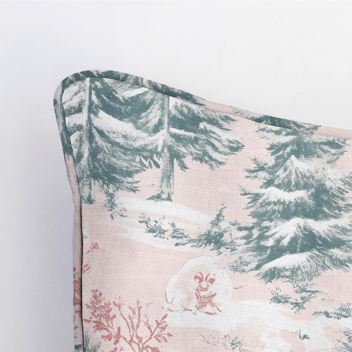 Pastel Frost Toile Throw Pillow - Lemon Park