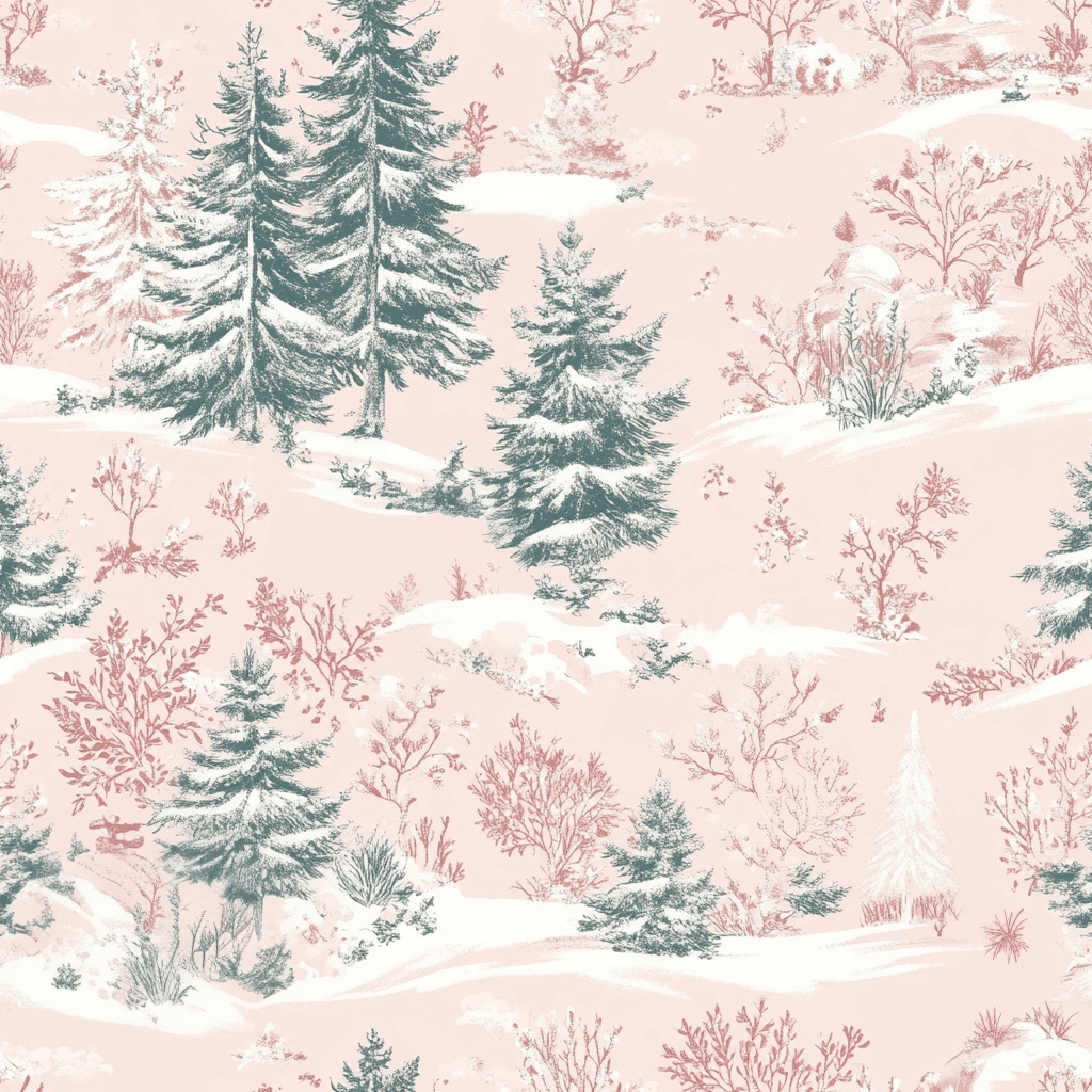 Pastel Frost Toile Wallpaper - Benton Lane Home - Lemon Park