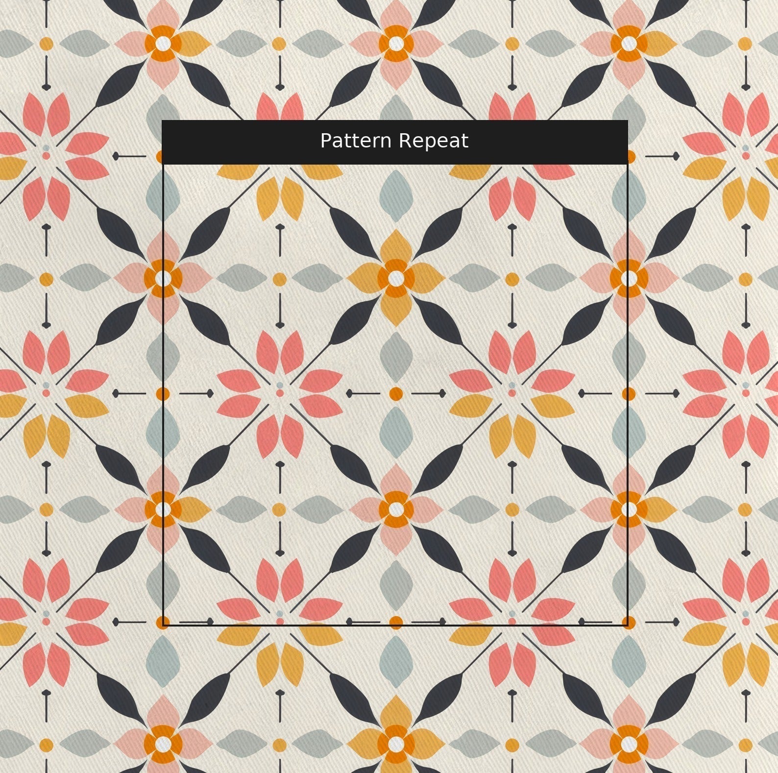 Pastel Lattice - Fabric - Benton Lane Home - Lemon Park