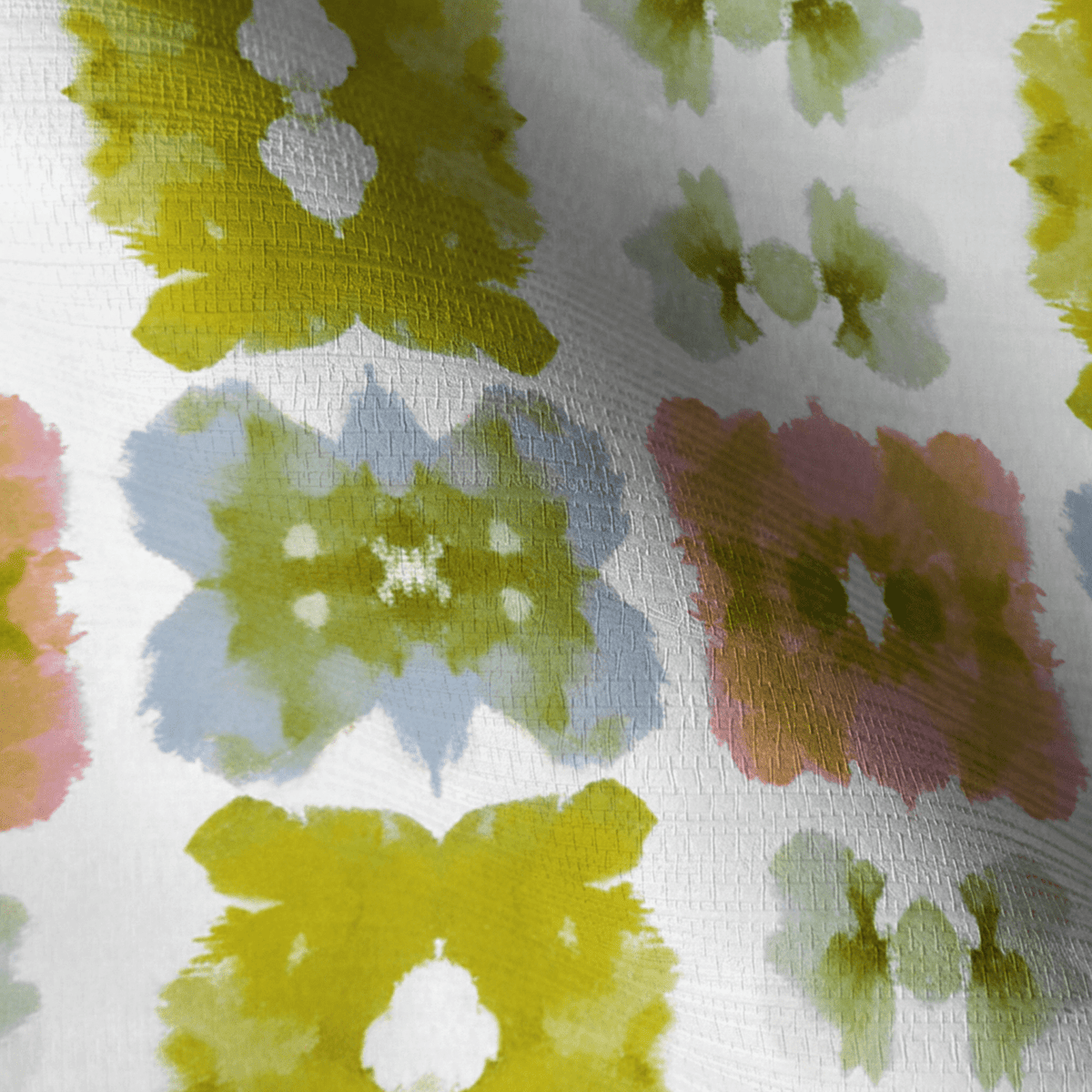 Pastel Loom Faux Grasscloth Wallpaper - Benton Lane Home - Lemon Park