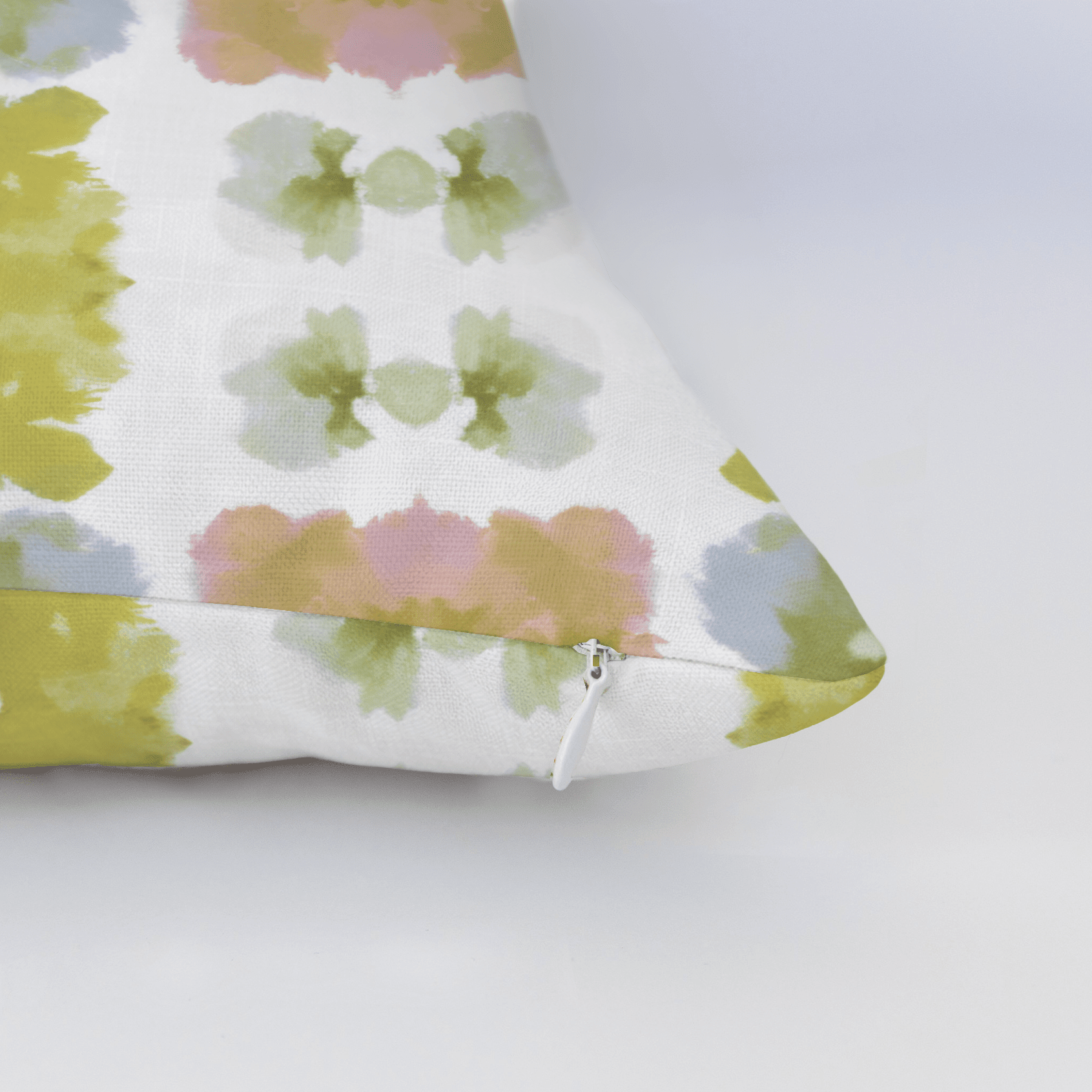Pastel Loom Throw Pillow - Benton Lane Home - Lemon Park