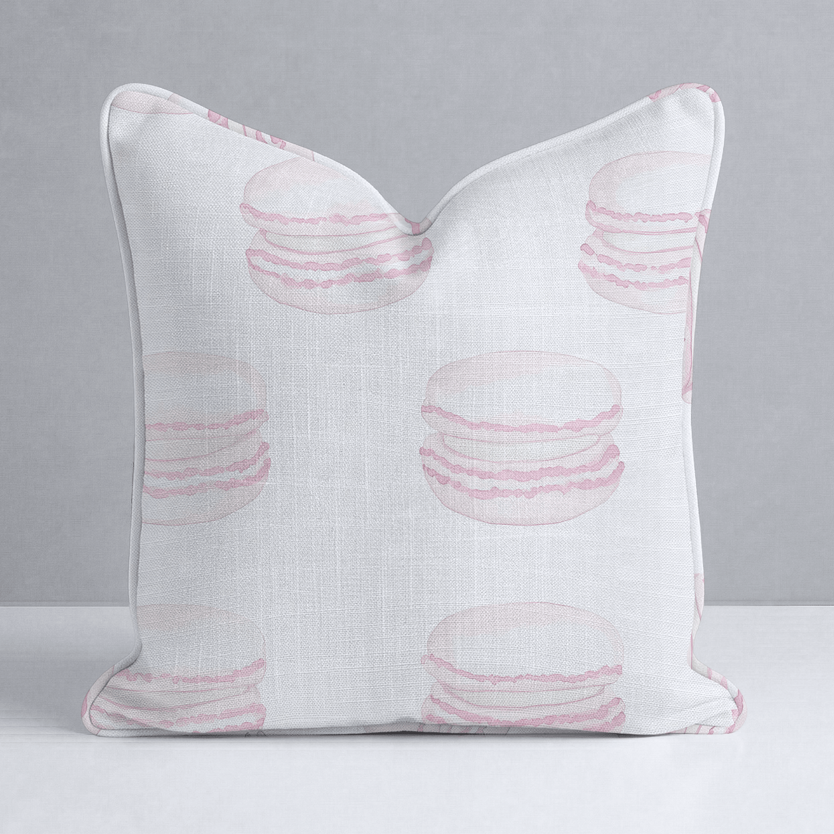 Pastel Paris Throw Pillow - Lemon Park